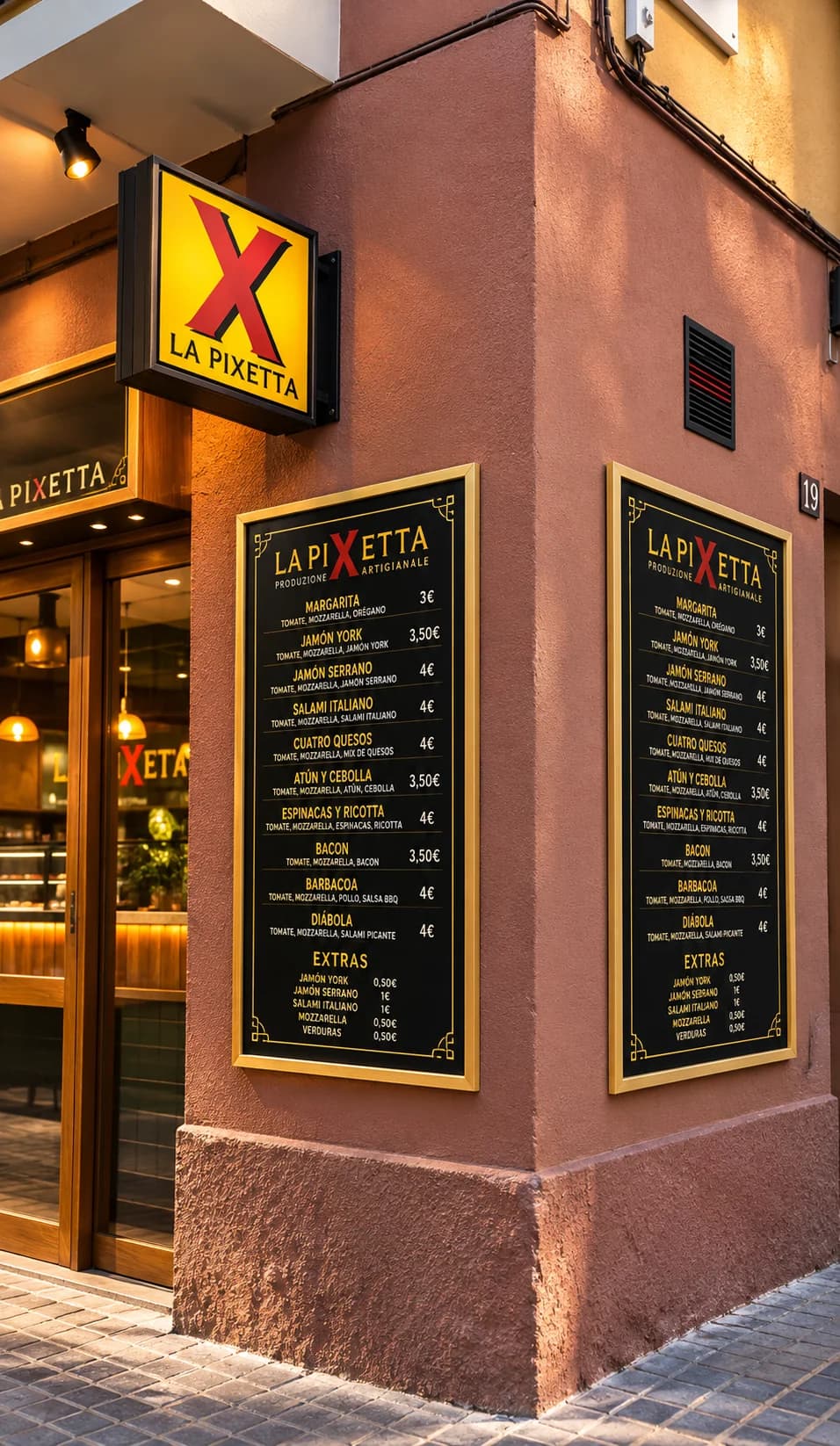 Fachada exterior de La Pixetta en Barcelona