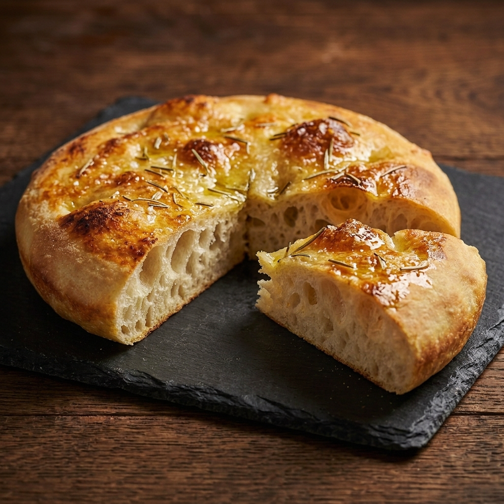 Focaccia simple de La Pixetta