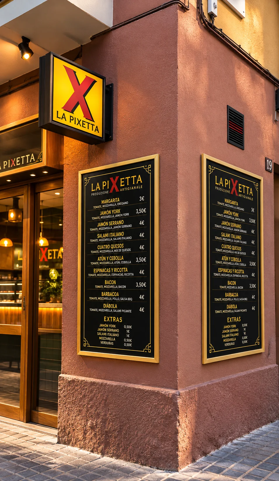 Fachada de La Pixetta en La Barceloneta
