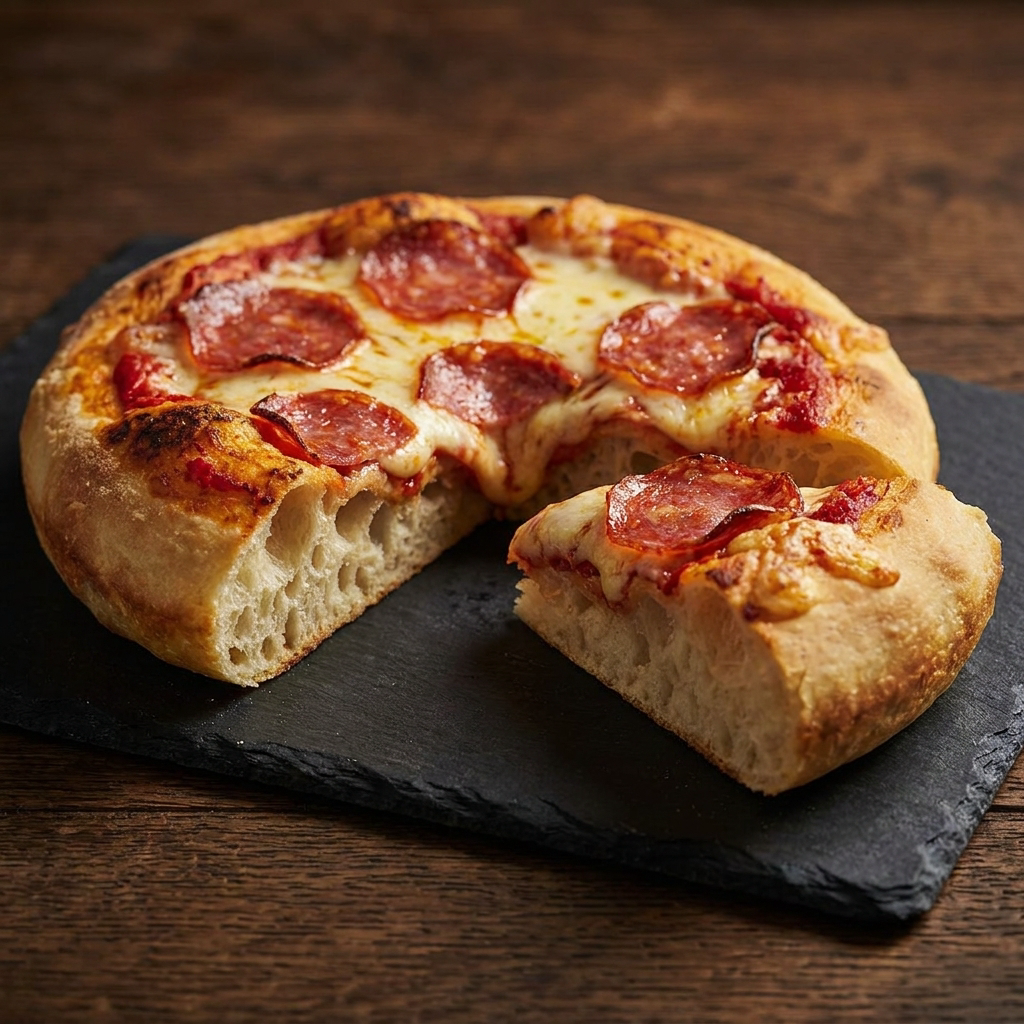Pizza Salami picante de La Pixetta